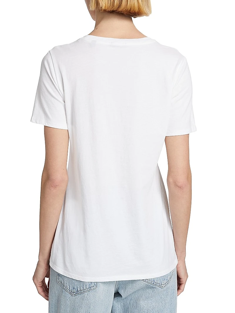 Jersey Cotton Crewneck T-Shirt