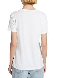 Jersey Cotton Crewneck T-Shirt