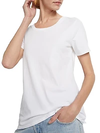 Jersey Cotton Crewneck T-Shirt