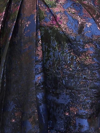 Winona Monet Jacquard Cap-Sleeve Gown