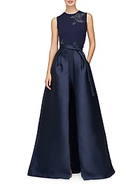 Verona Mikado Walk Thru Skirt