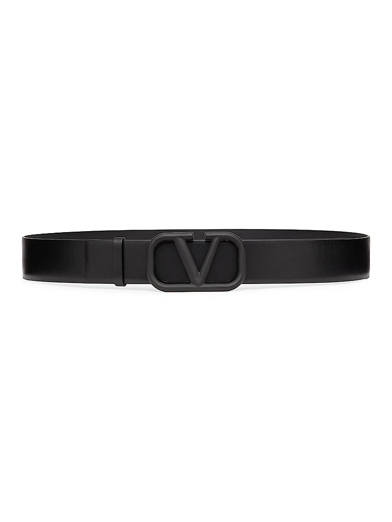 VLogo Signature Calfskin Belt