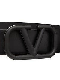 VLogo Signature Calfskin Belt
