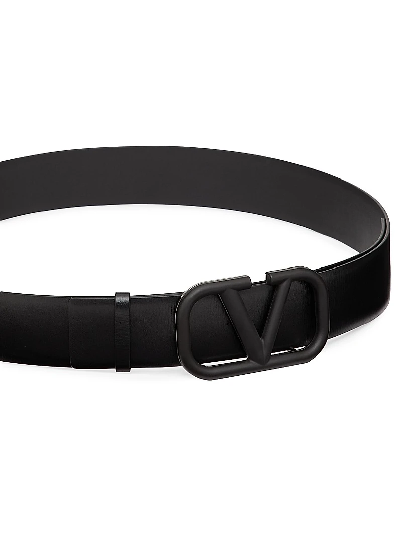VLogo Signature Calfskin Belt
