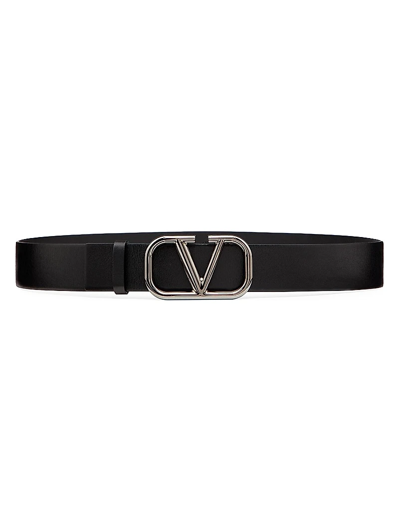 VLogo Signature Calfskin Belt 40 MM