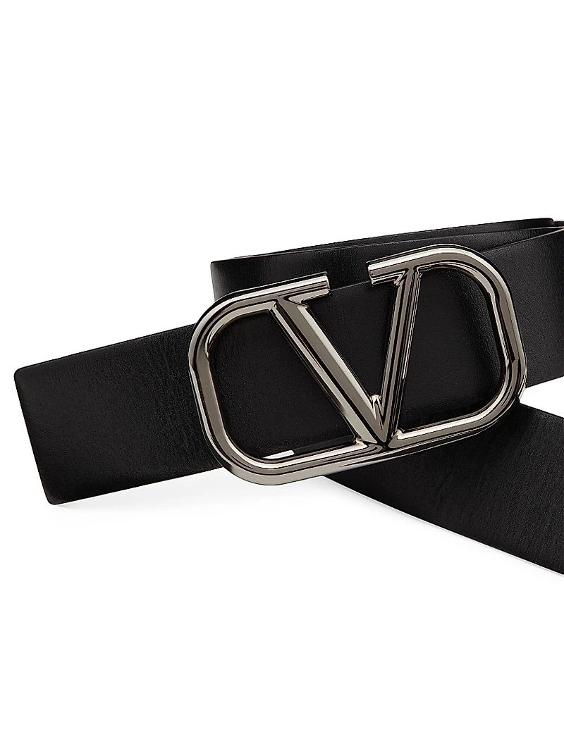 VLogo Signature Calfskin Belt 40 MM