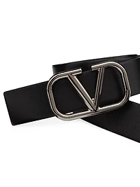 VLogo Signature Calfskin Belt 40 MM