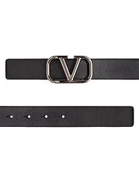 VLogo Signature Calfskin Belt 30 MM