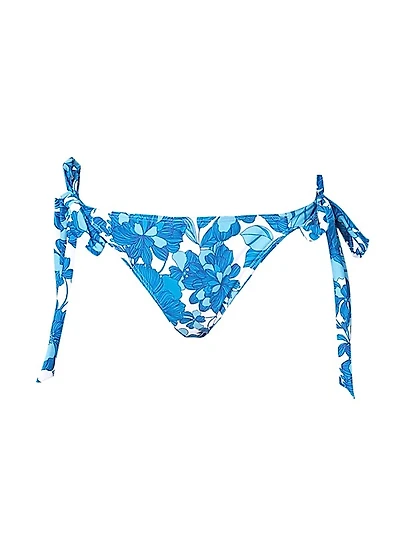 Floral Side-Tie Bikini Bottom