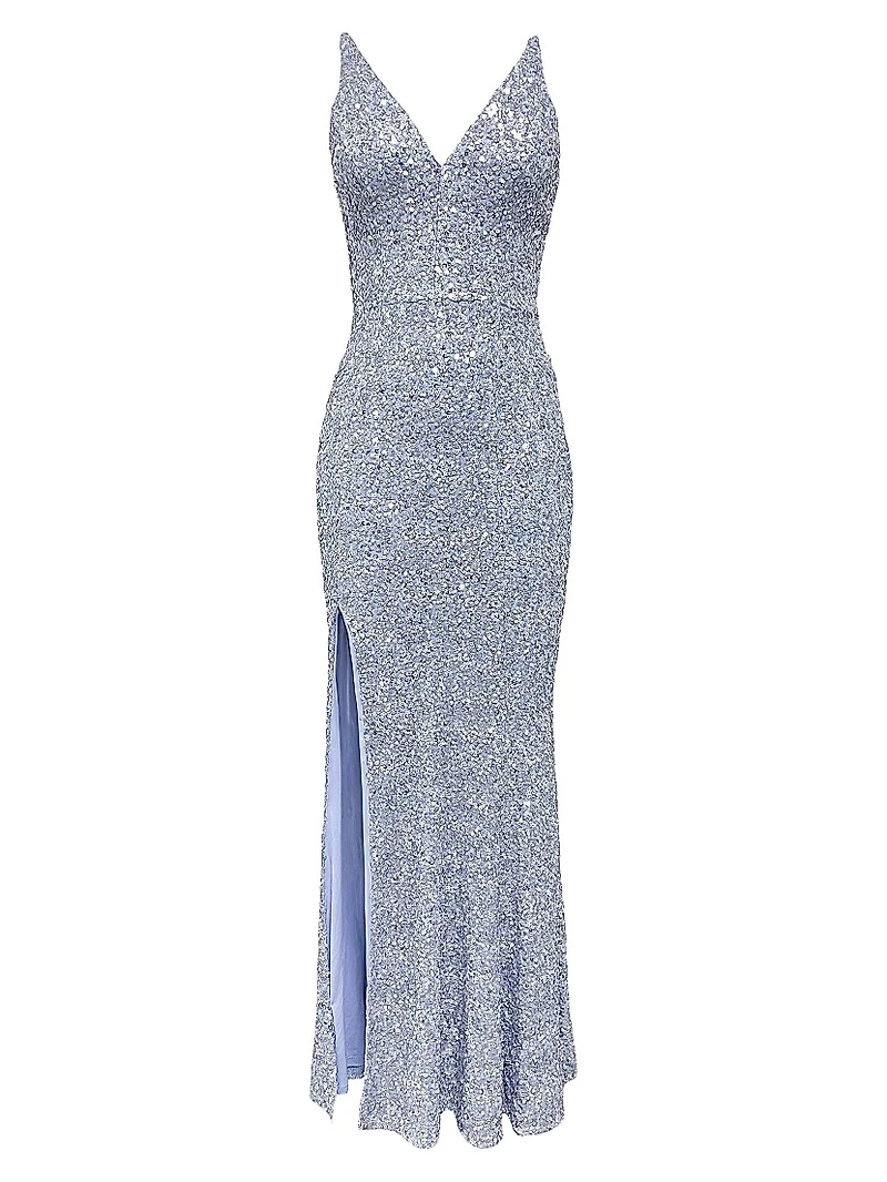 Iris Sequined Mermaid Gown