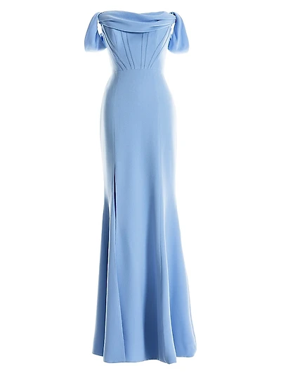 Melania Bustier Mermaid Gown