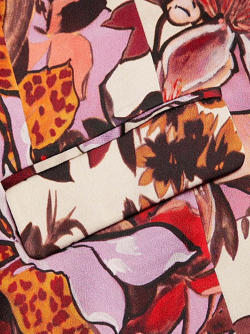 Georgia Floral Long Vest