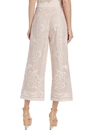 Anisa Summer Lace Wide-Leg Pants