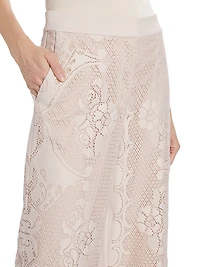 Anisa Summer Lace Wide-Leg Pants