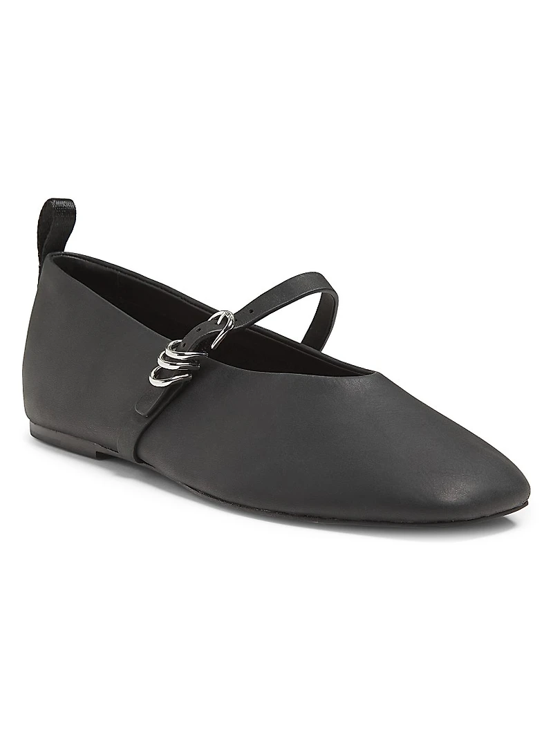 Spire Leather Mary Jane Flats