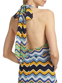 Alia Knit Halter Maxi Dress