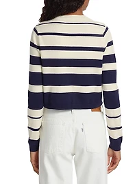 Kimbra Stripe Wool Cardigan