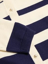 Kimbra Stripe Wool Cardigan