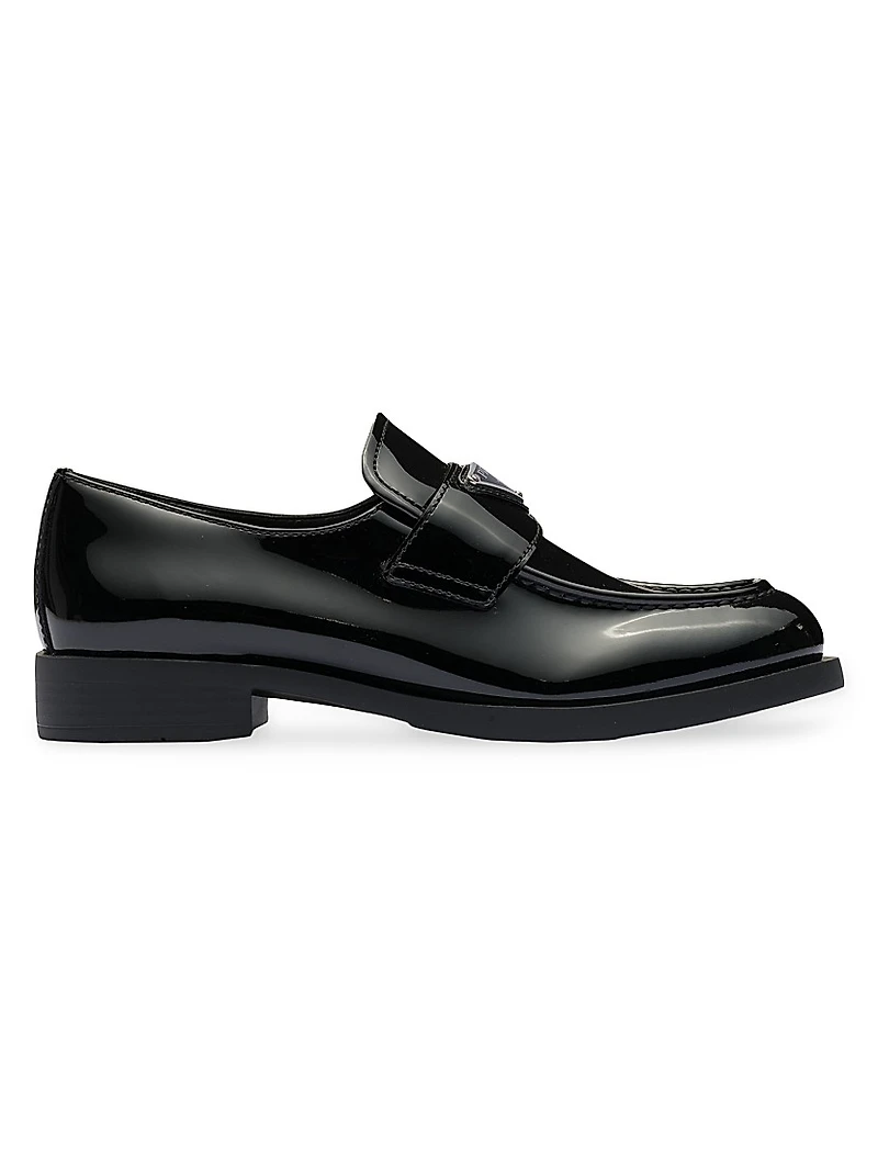 Women's Patent Leather Loafers