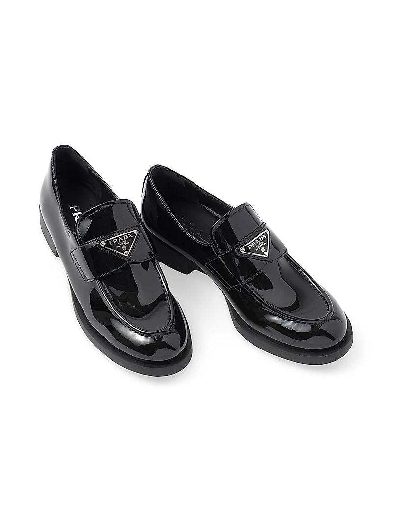 Women's Patent Leather Loafers