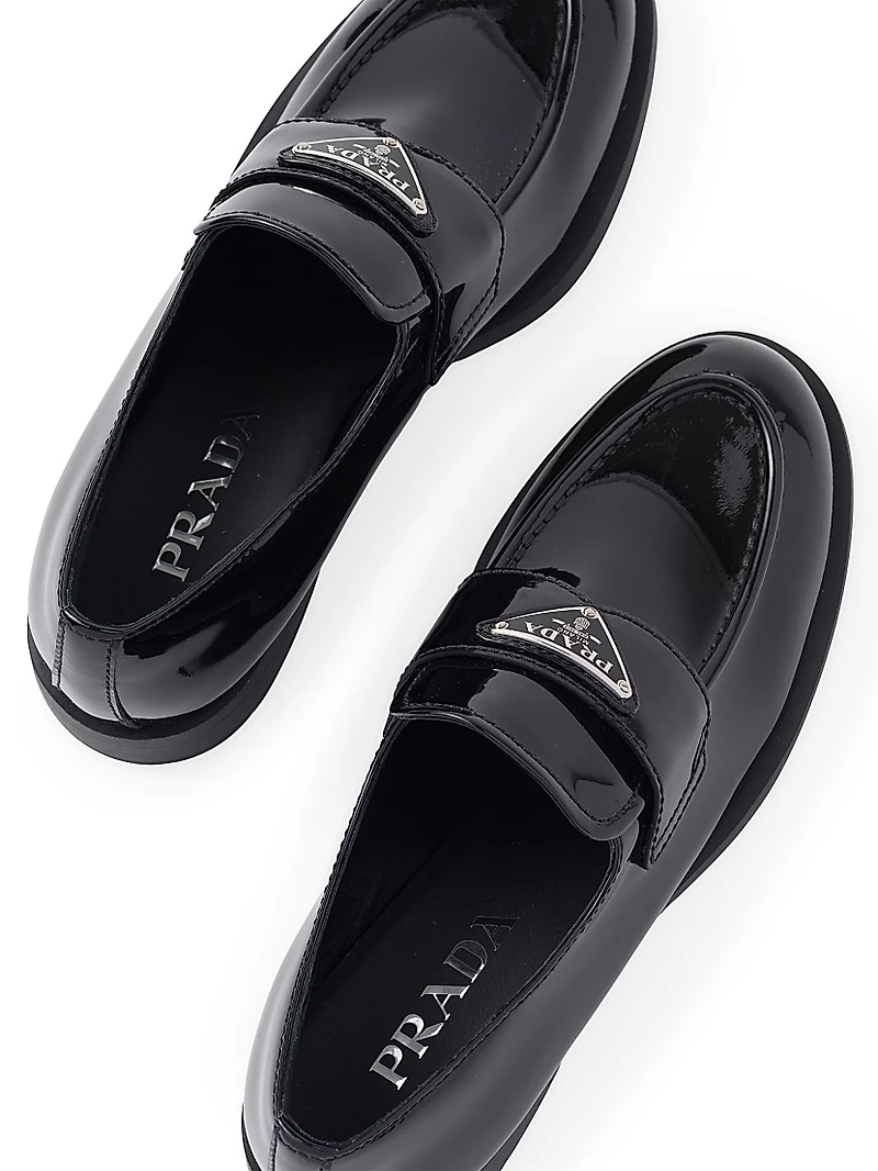Women's Patent Leather Loafers