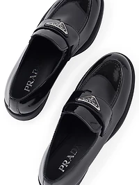 Women's Patent Leather Loafers