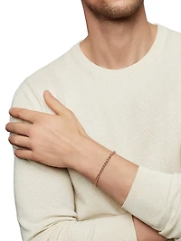 Wheat Chain Bracelet 18K Rose Gold