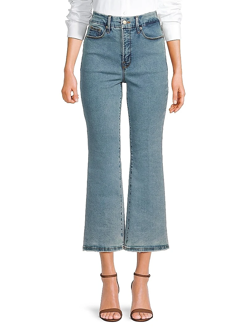 Good Legs Crop Mini Boot Jeans