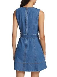 Reina Denim Minidress