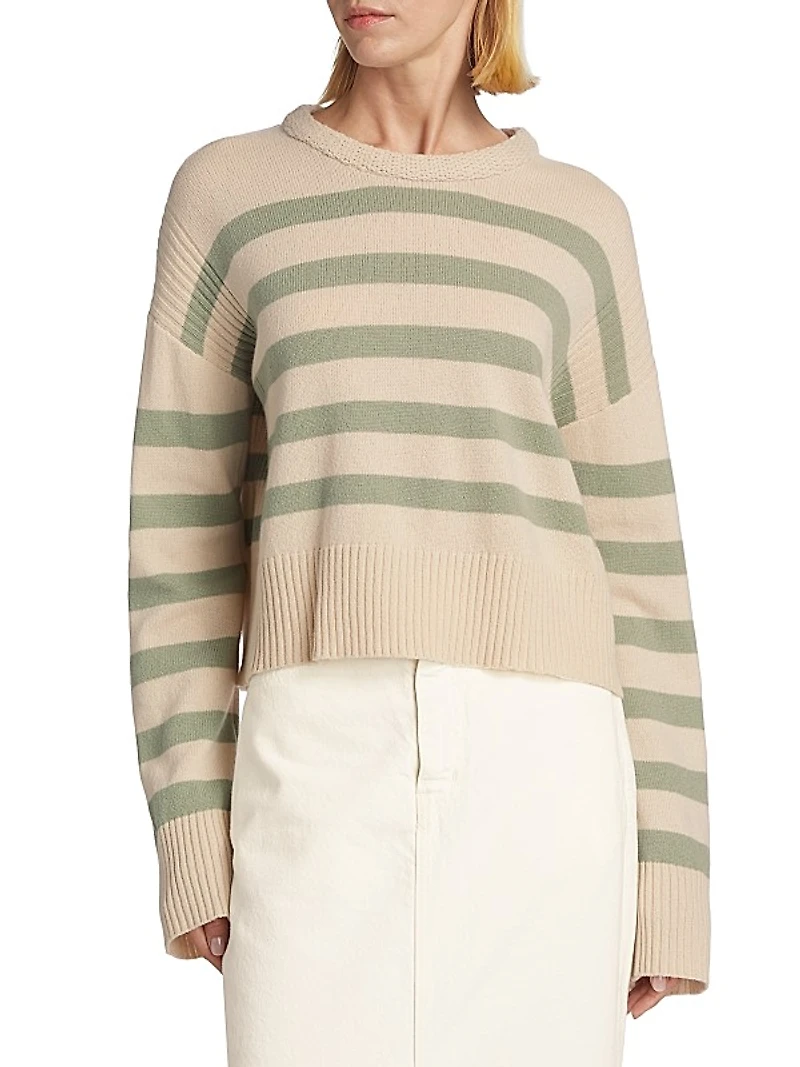 Farah Stripe Wool Sweater