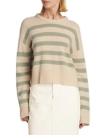 Farah Stripe Wool Sweater