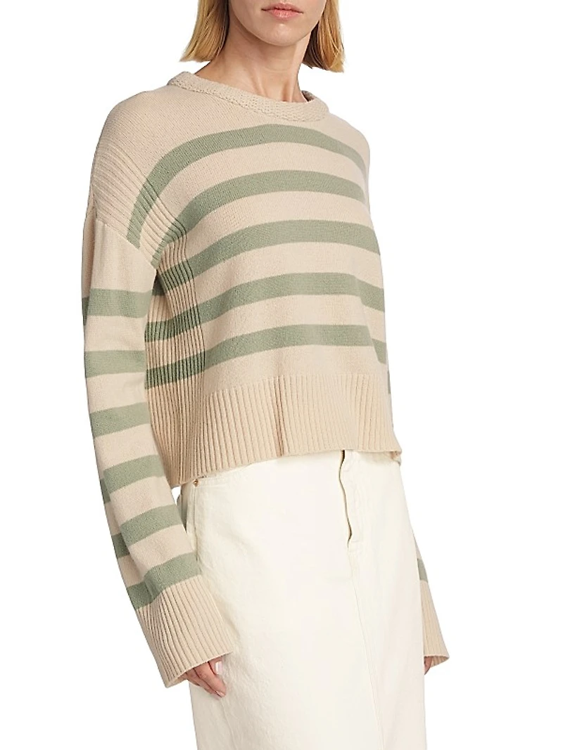 Farah Stripe Wool Sweater