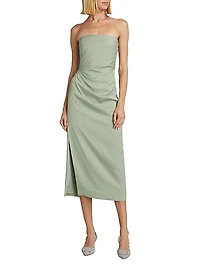 Harriet Strapless Midi-Dress
