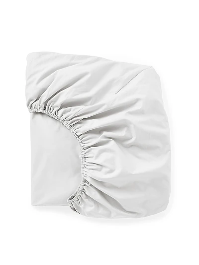 300 TC Organic Percale Fitted Sheet