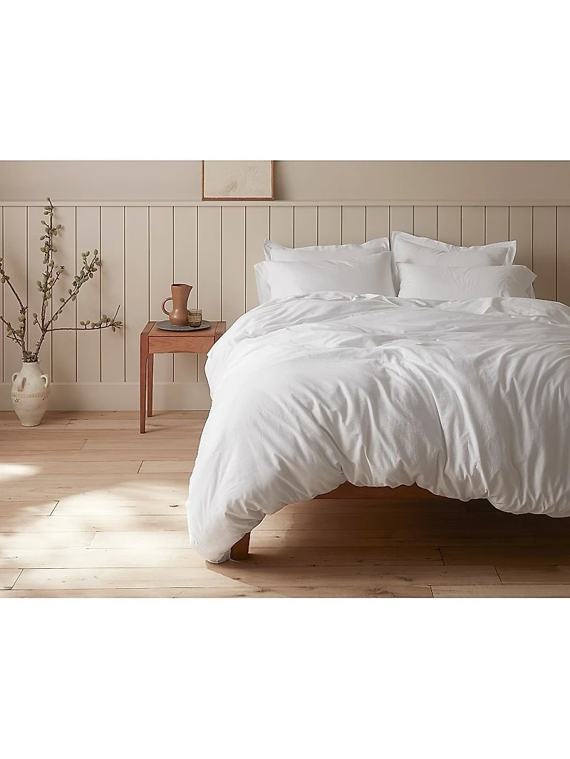 Cloud Soft Organic Sateen Duvet Cover