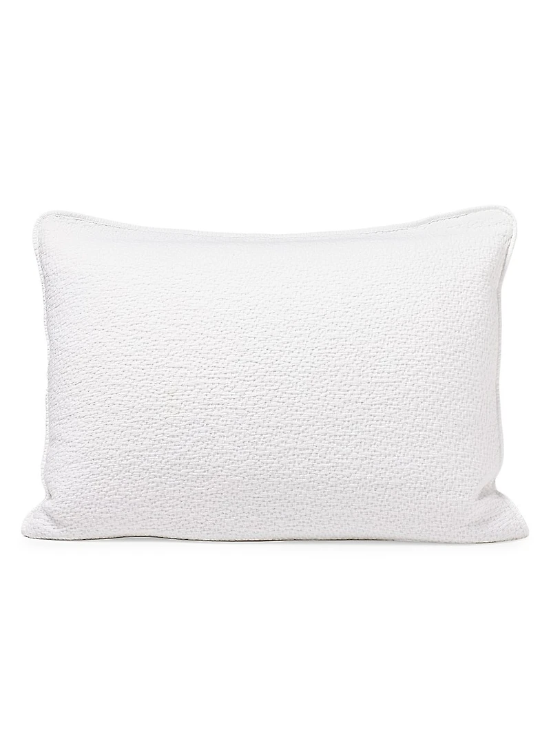 Cascade Organic Matelasse Sham