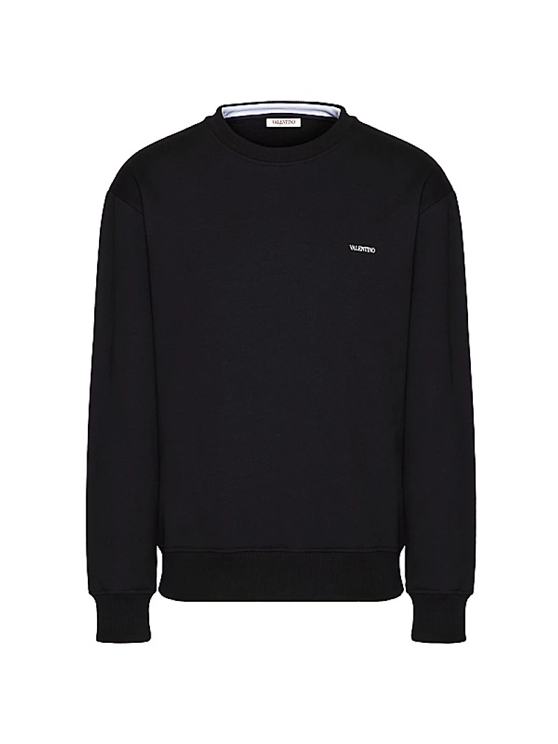 Cotton Crewneck Sweatshirt