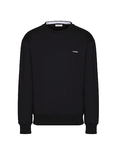 Cotton Crewneck Sweatshirt