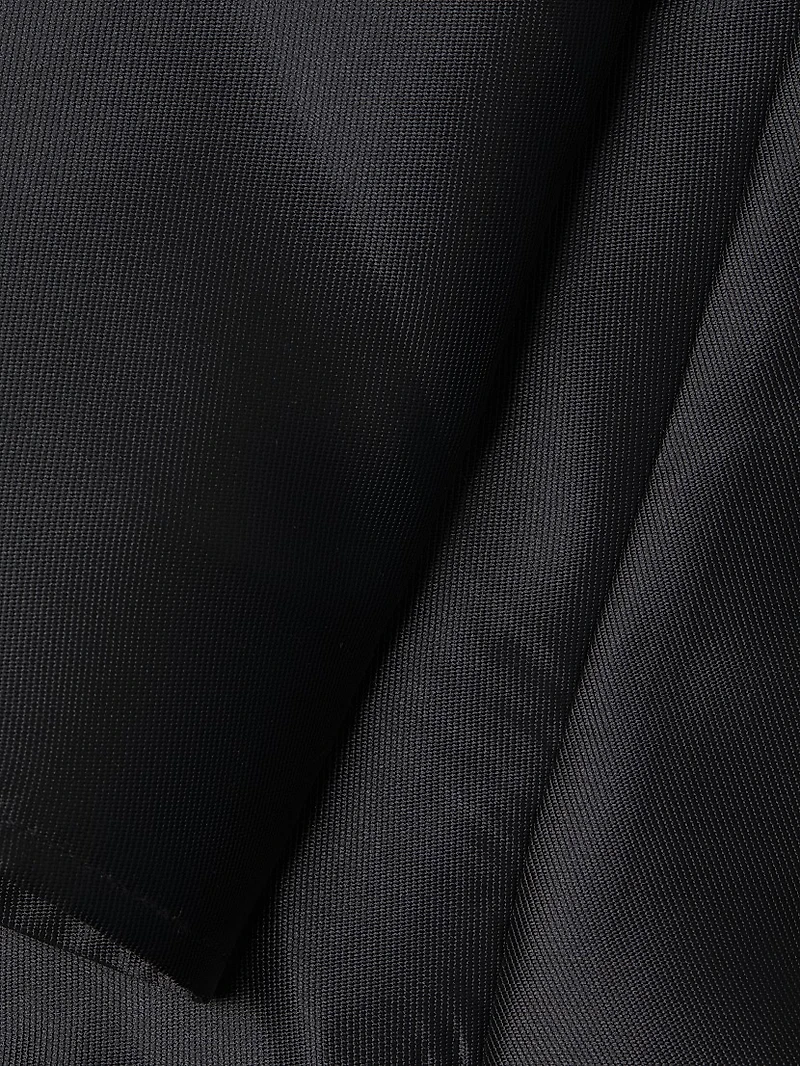 Taffeta Off-the-Shoulder Trumpet Gown