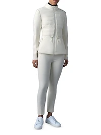 Laika Hybrid Peplum Down Jacket