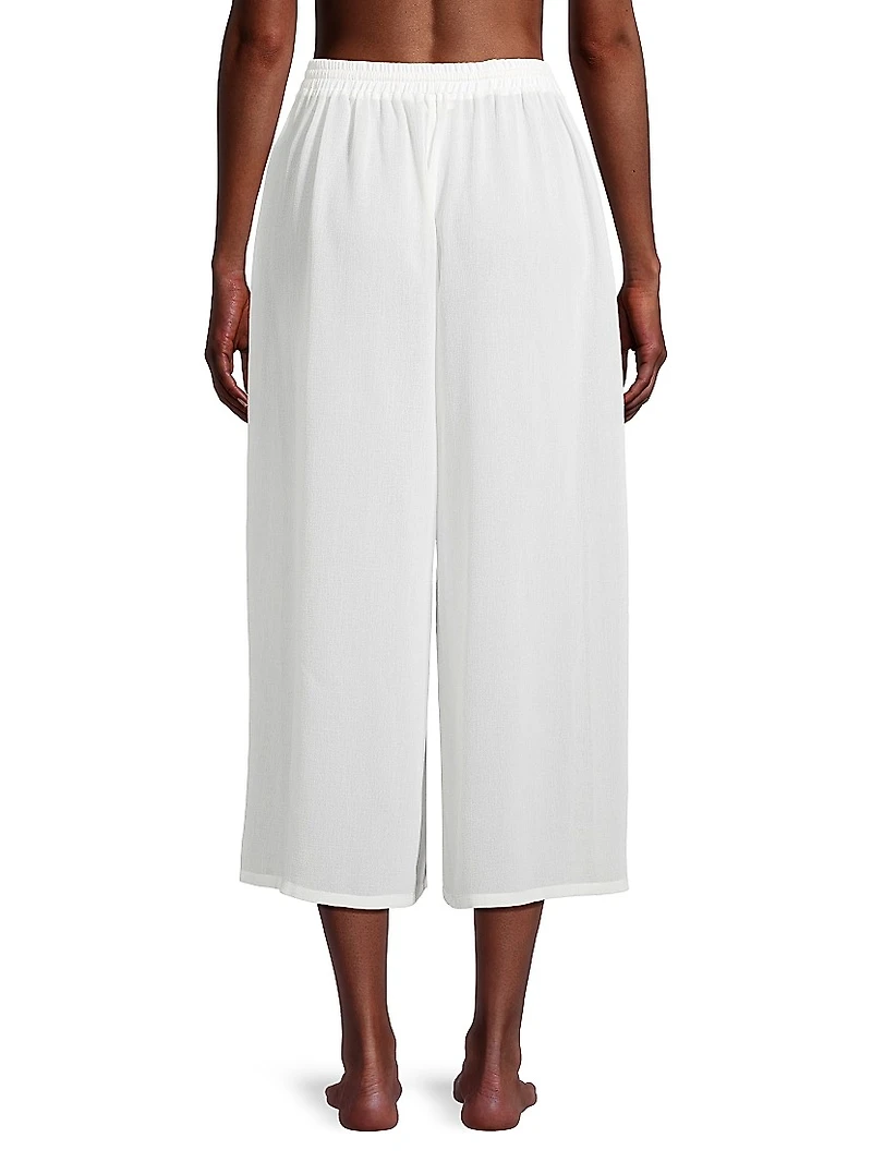 Shelby Tassel Cover-Up Pants
