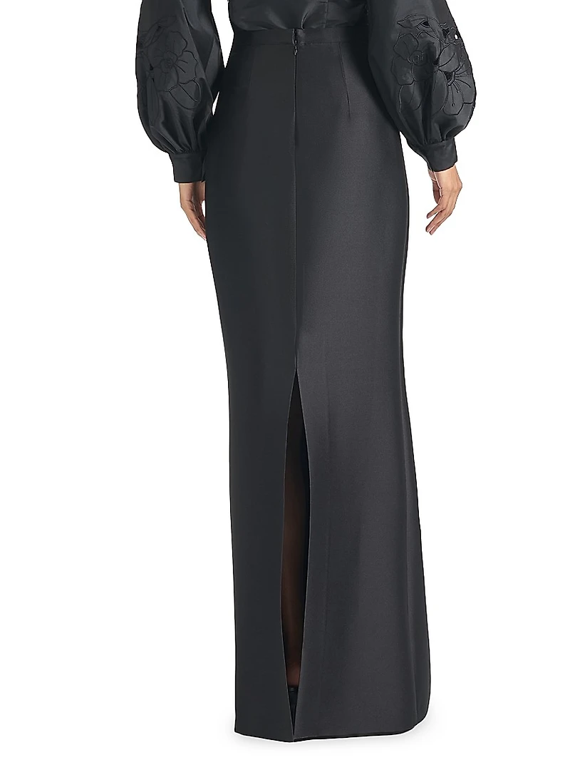 Isolde Stretch Mikado Skirt