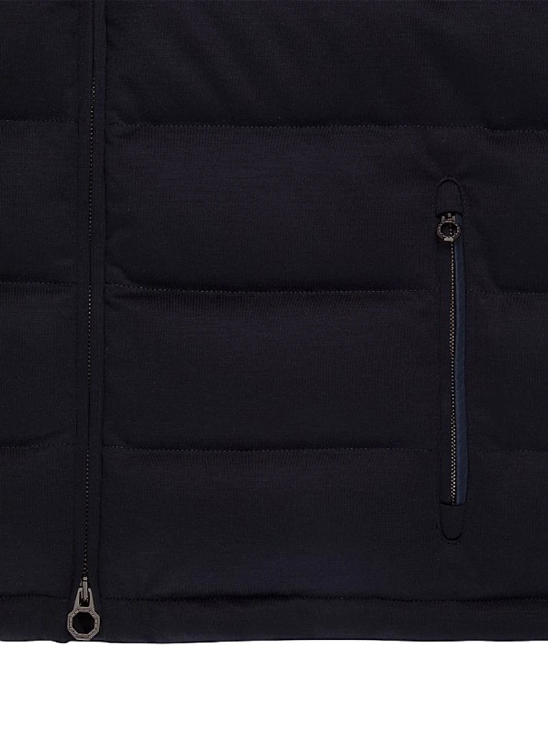 Gilet Vest With Snakeskin