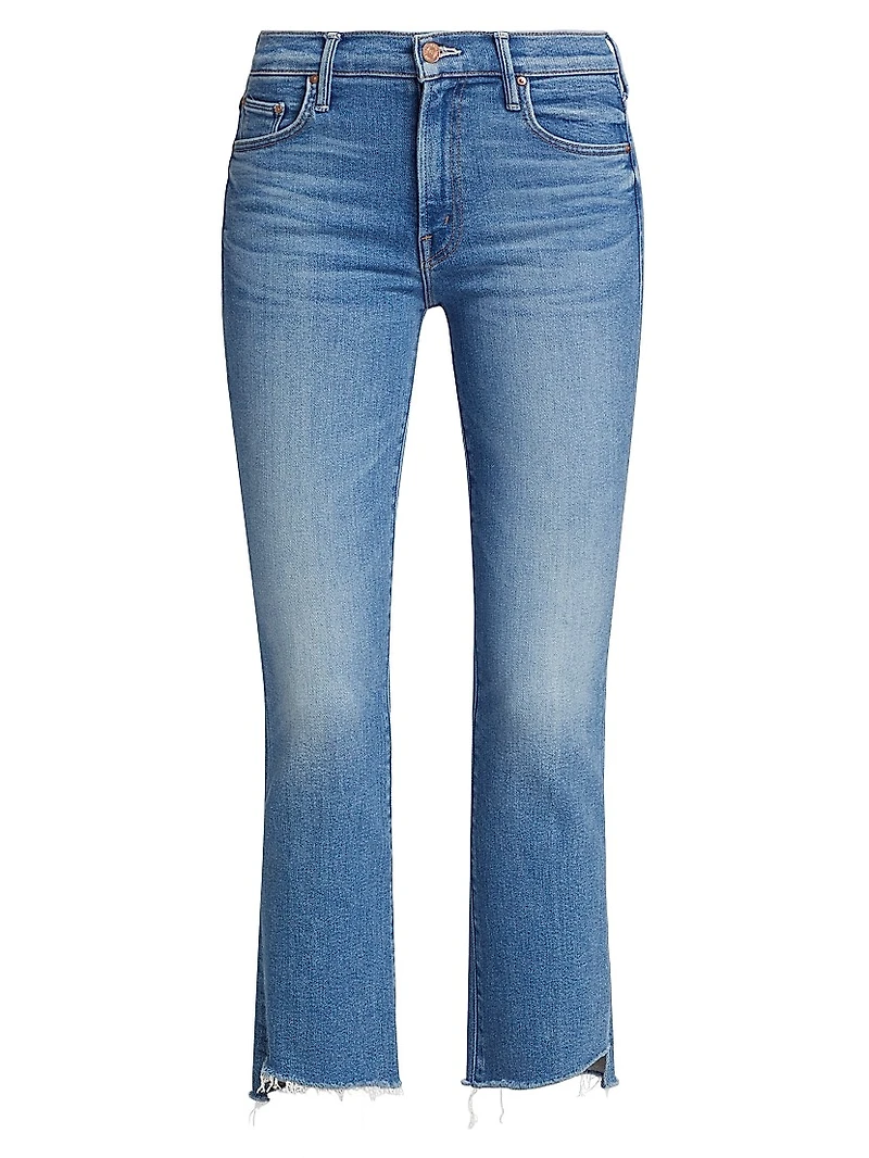 The Insider Crop Step Fray Jeans