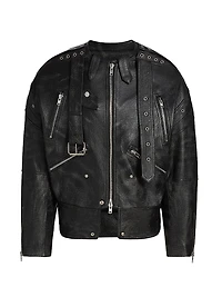 Leather Biker Jacket