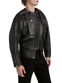 Leather Biker Jacket