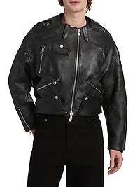 Leather Biker Jacket