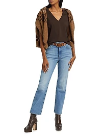Cotton V-Neck T-Shirt