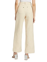 Grayson Straight-Leg Pants