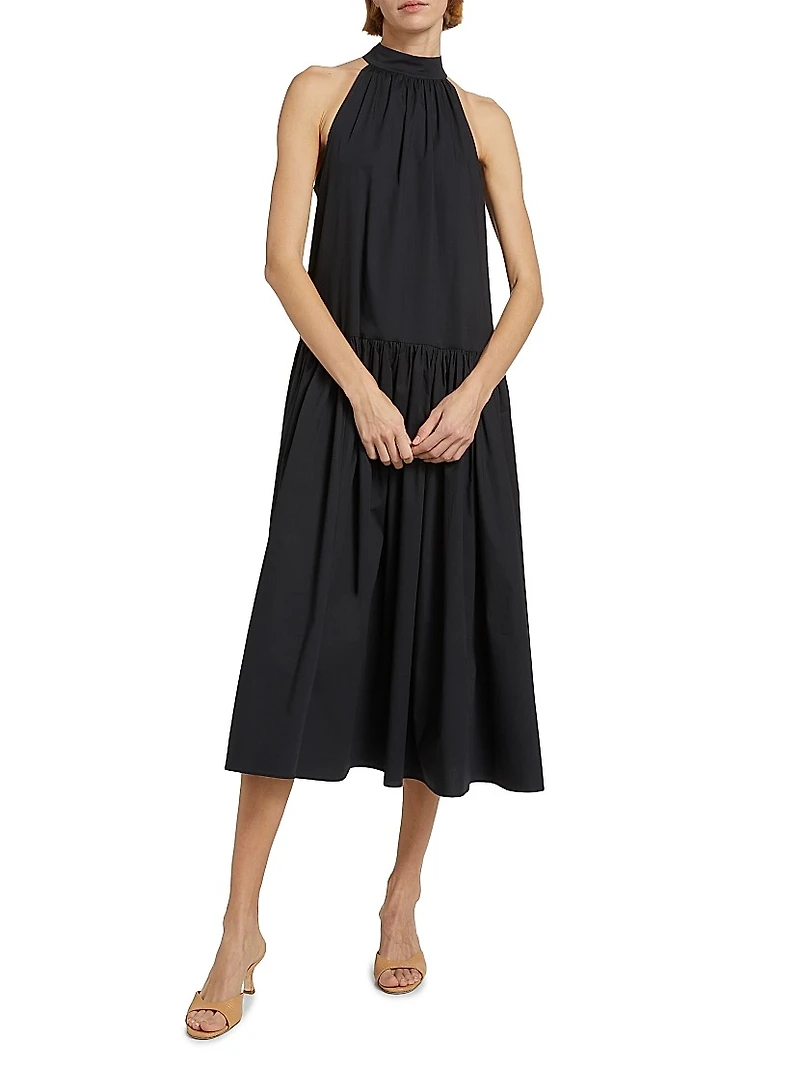 Marlowe Halter Midi-Dress